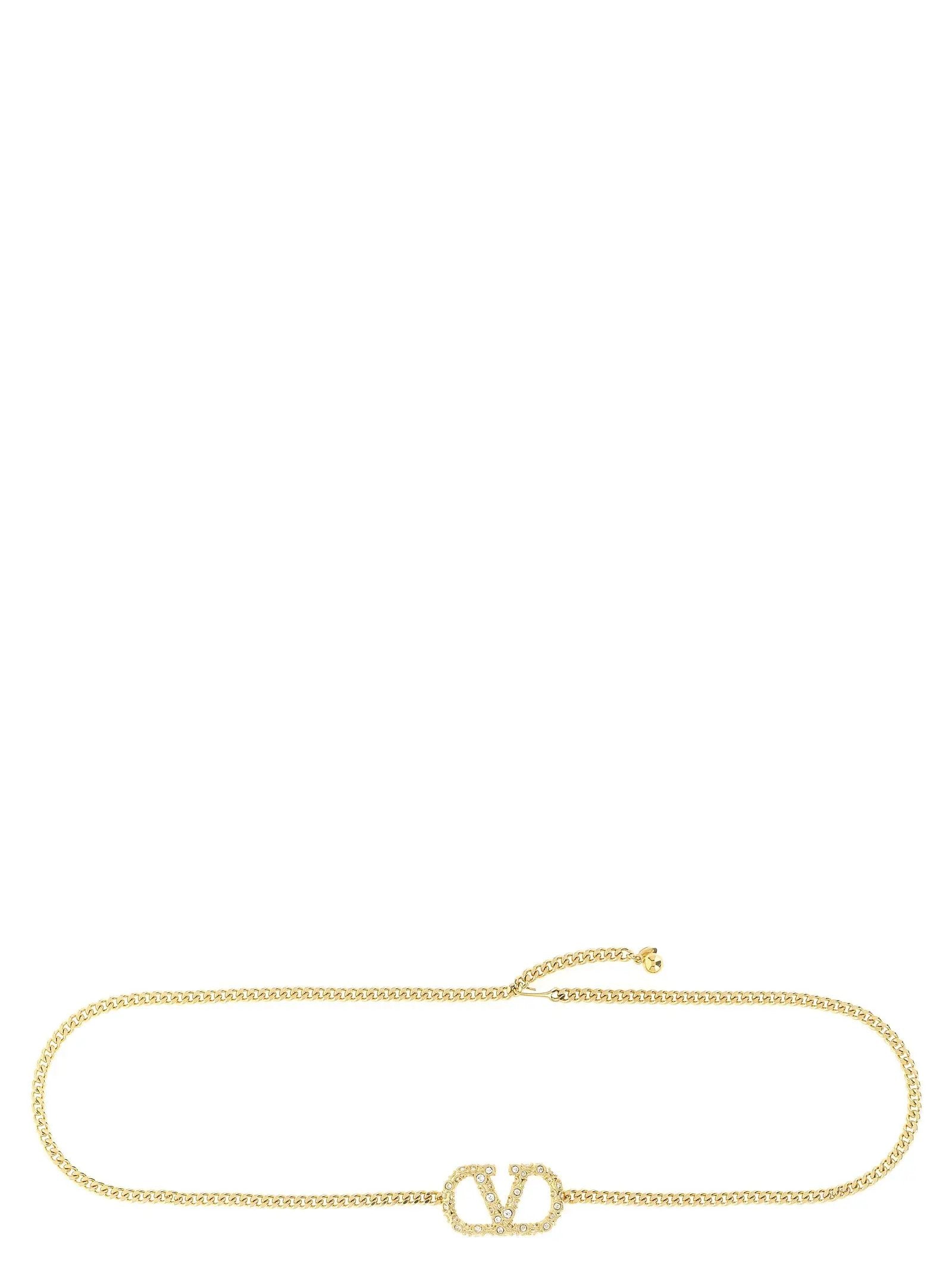 Valentino Garavani Gold Brass Belt