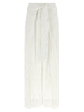 Polo Ralph Lauren White Cotton Casual Pants