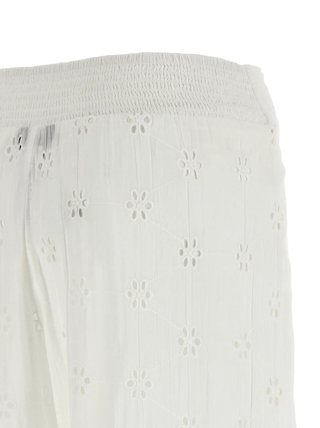 Polo Ralph Lauren White Cotton Casual Pants