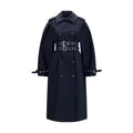 Ganni Black Cotton Coat