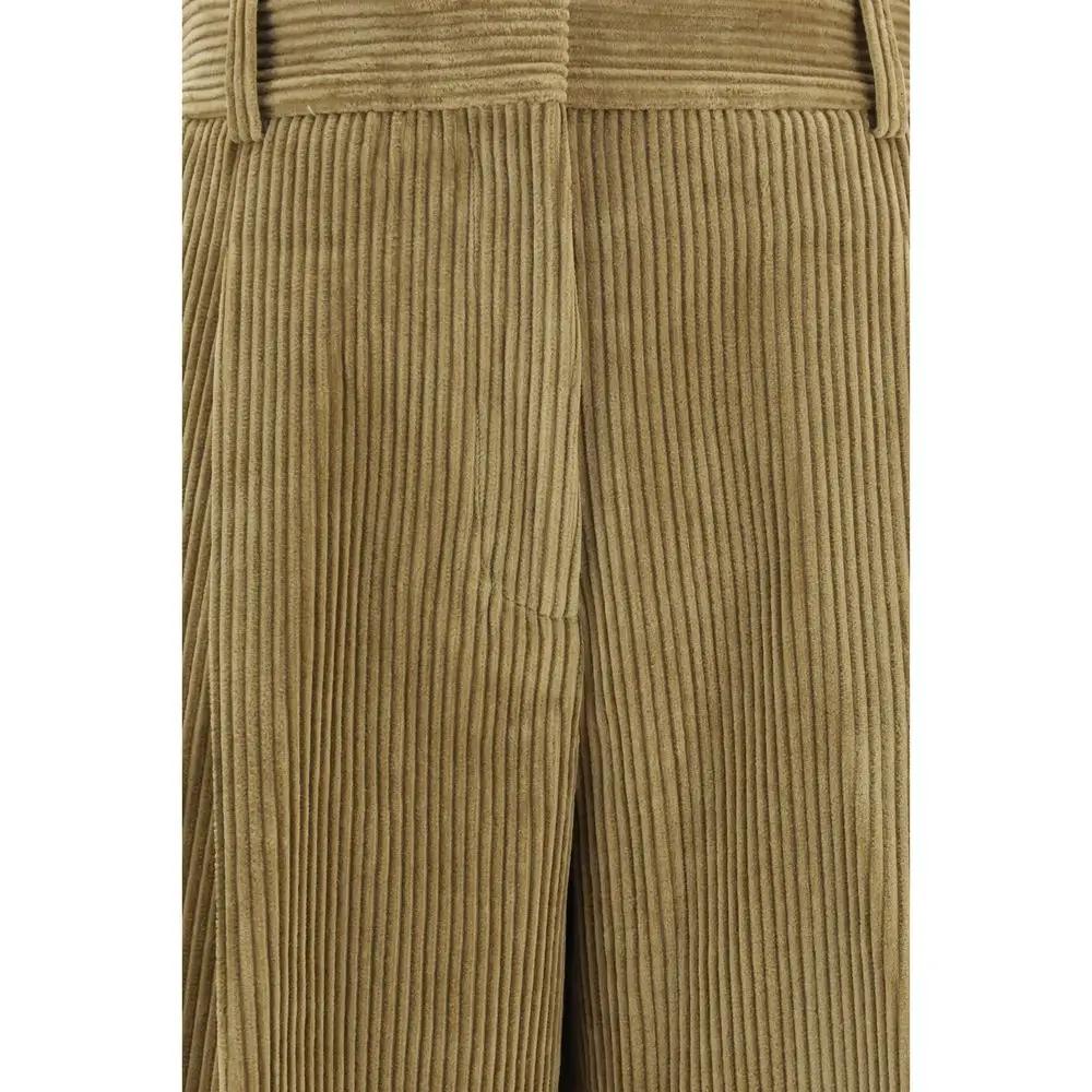 Rohe Beige Cotton Flared Pants