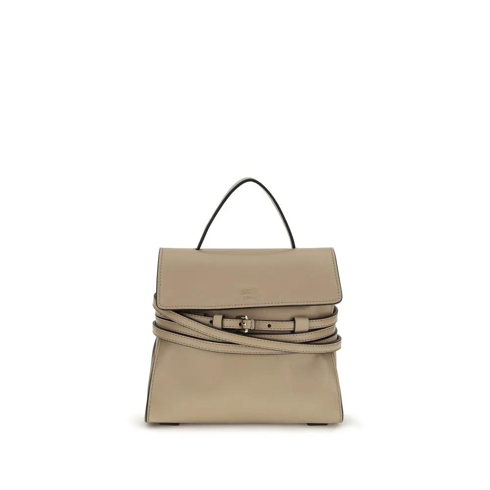 Moschino Beige Goatskin Handbag