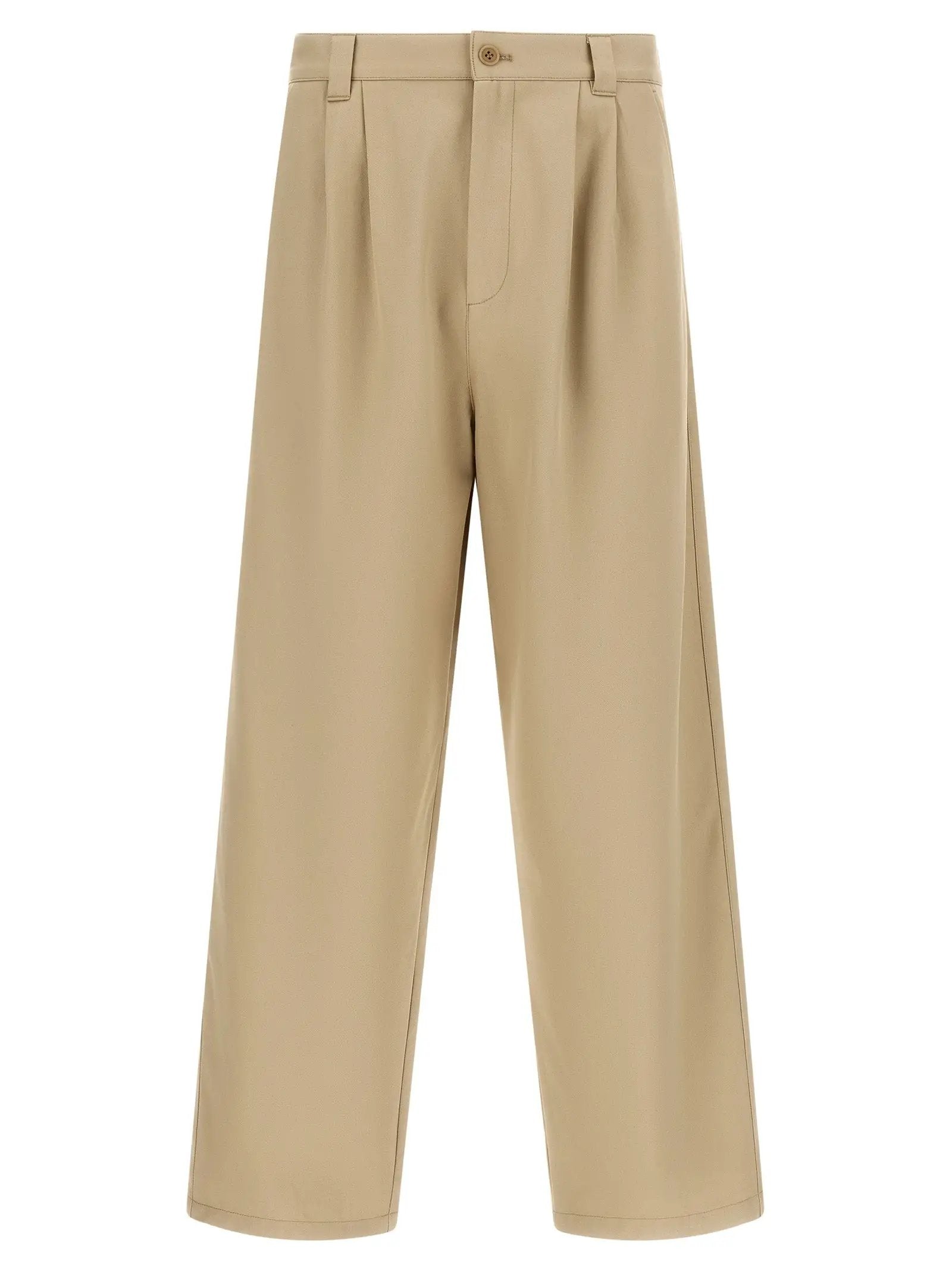 A.P.C. Beige Cotton Casual Pants
