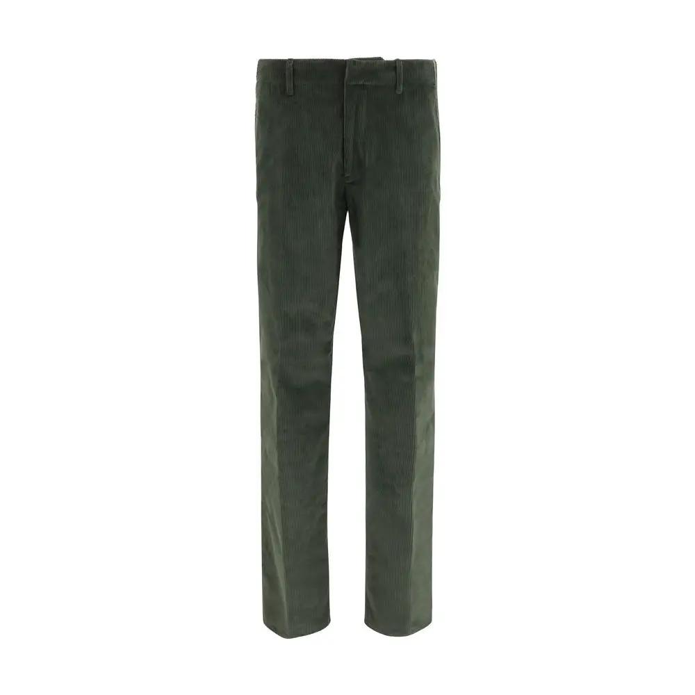 Etro Bicolor Cotton Casual Pants