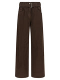 Brunello Cucinelli Brown Cotton Jeans Denim