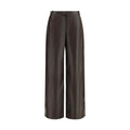 Arma Brown Leather Pants