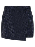 PINKO Blue Polyester Long Skirt