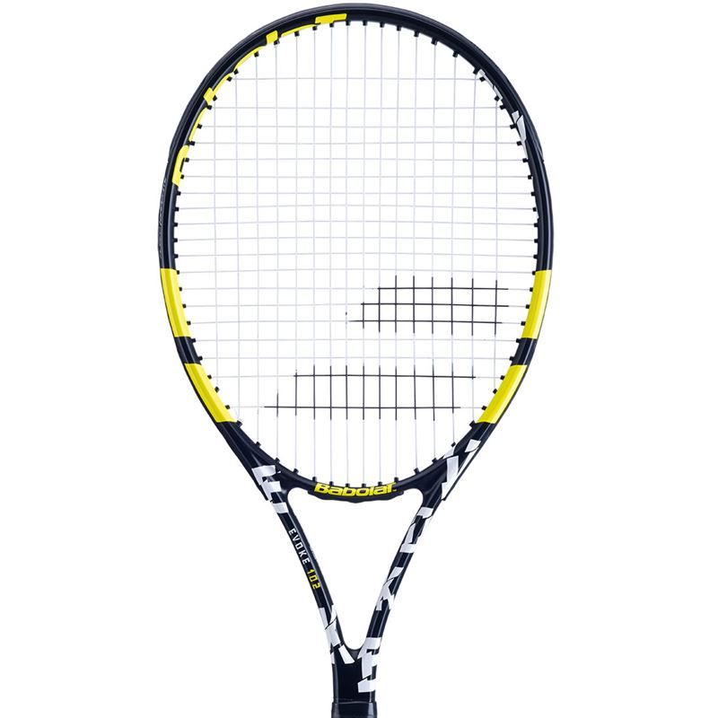 Babolat Evoke 102 Tennis Racquet Black Yellow