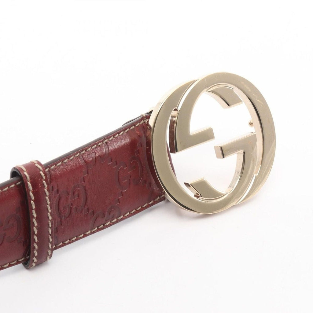 Gucci Belt Interlocking Guccissima Leather
