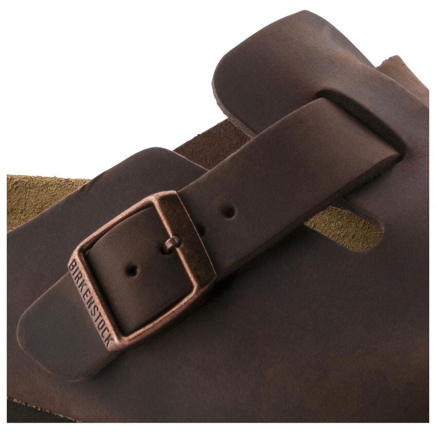 Unisex Boston Soft Footbed Oiled Leather Habana Medium/Narrow