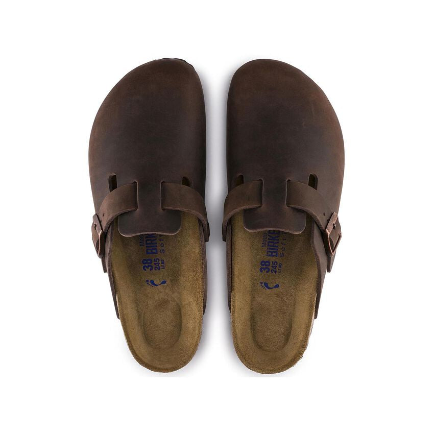 Unisex Boston Soft Footbed Oiled Leather Habana Medium/Narrow