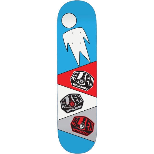 Alien Workshop Logo Repeater Deck - 8.12″ Blue