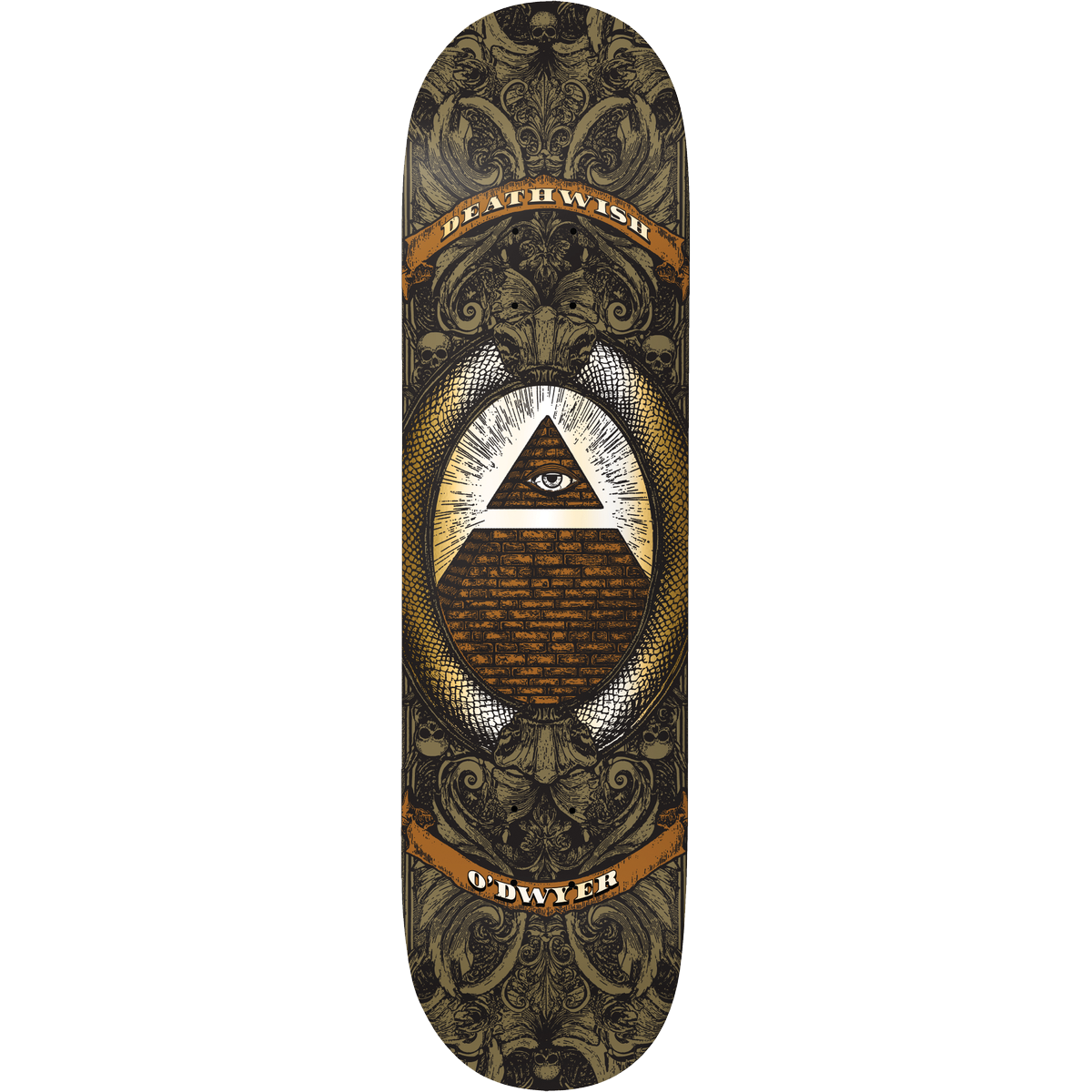 Deathwish O'dwyer All Seeing Skateboard Deck - 8.5"