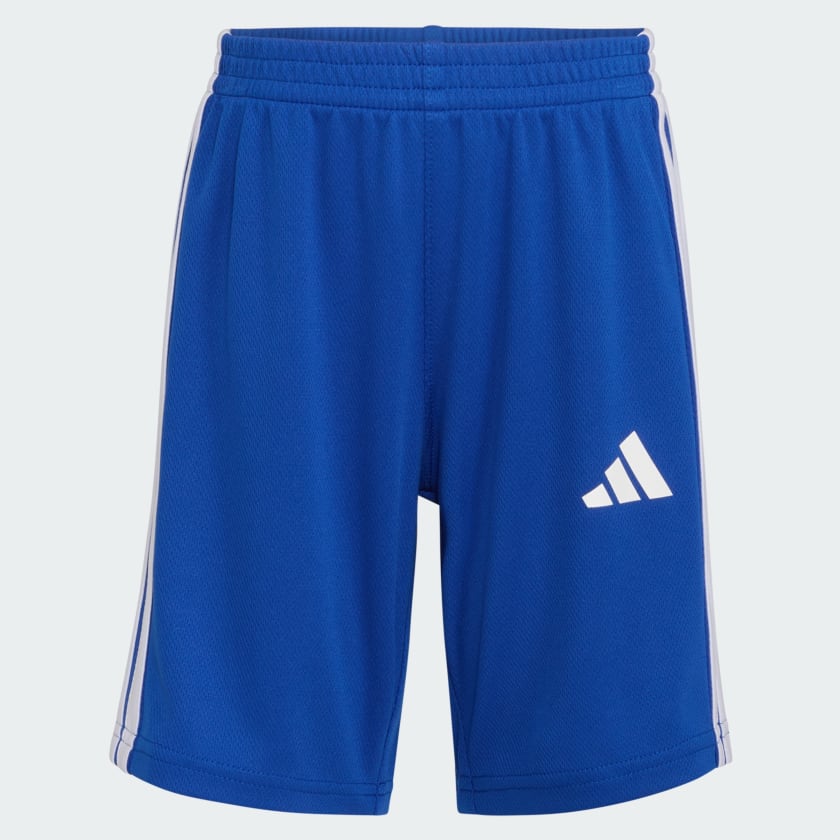 Kids' adidas Two-Piece Short Sleeve Graphic Cotton Tee and 3-Stripes Shorts Set