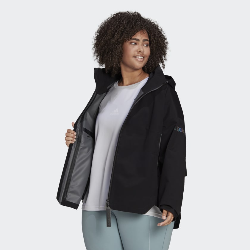 Women's adidas Terrex CT MYSHELTER RAIN.RDY Jacket (Plus Size)