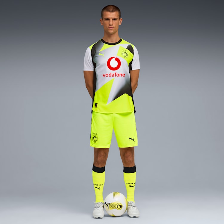 Puma Borussia Dortmund Authentic Away 25/26 Men's Soccer Jersey