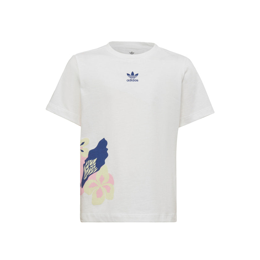 Kids' adidas Flower Print Tee