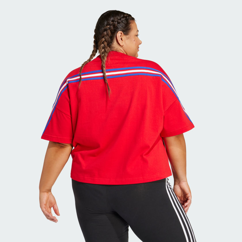 Women's adidas Future Icons 3-Stripes Tee (Plus Size)