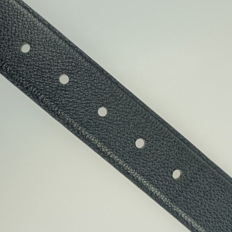 Louis Vuitton Saint Germain 35 mm Belt M8355 S Black Leather Men 100 40