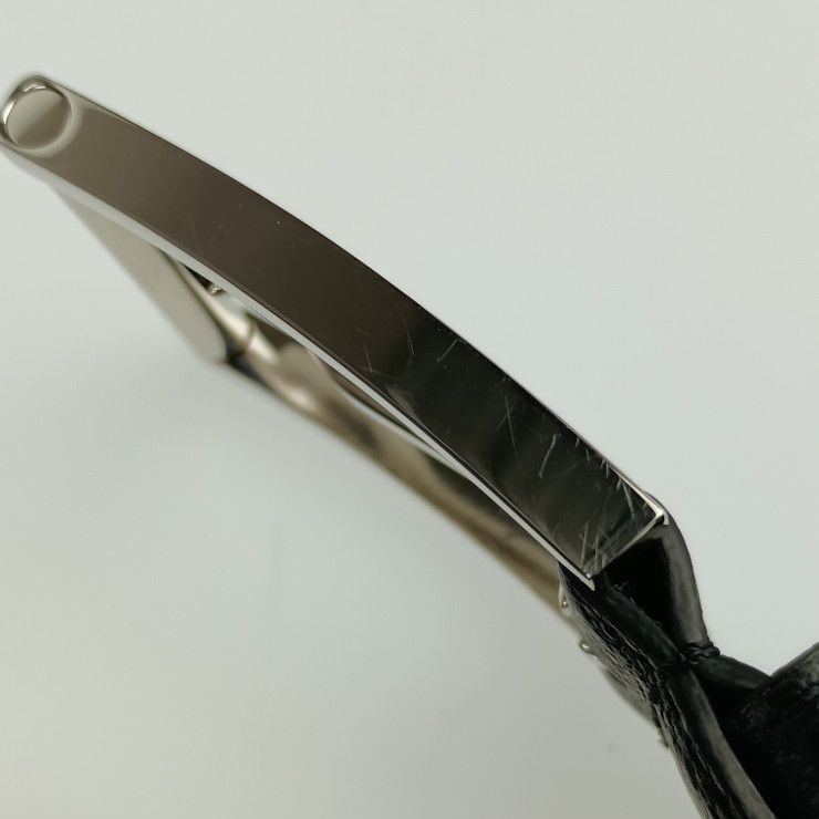 Louis Vuitton Saint Germain 35 mm Belt M8355 S Black Leather Men 100 40