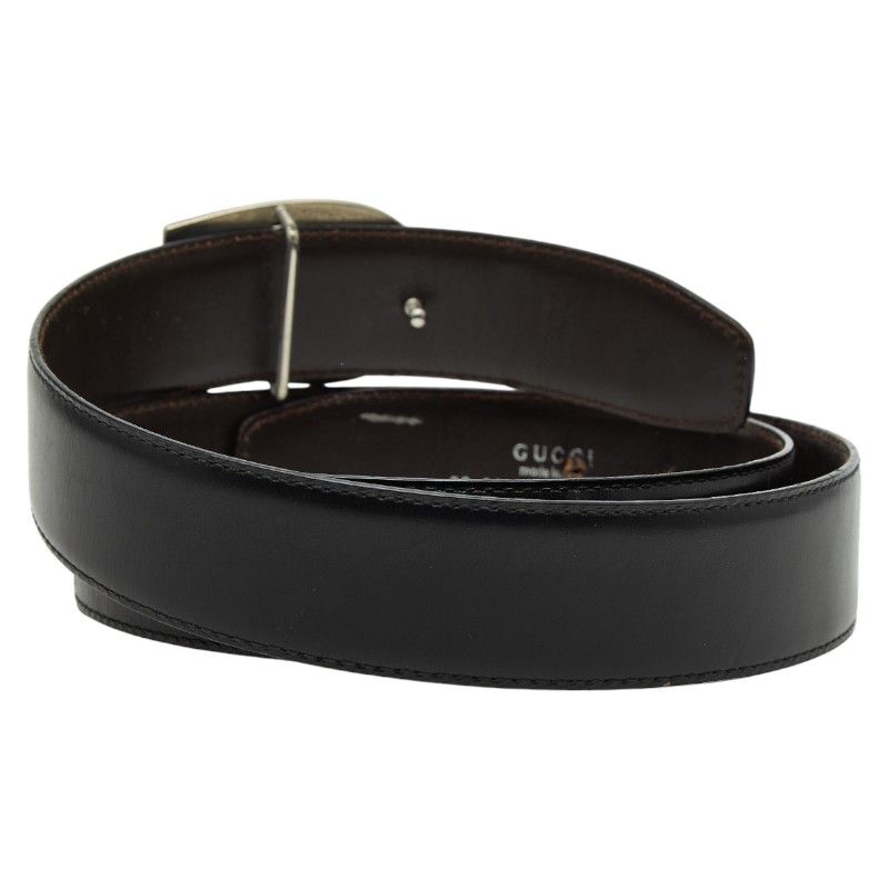 Gucci Belt Size 80 32 036 1406 0956 5 Black Leather