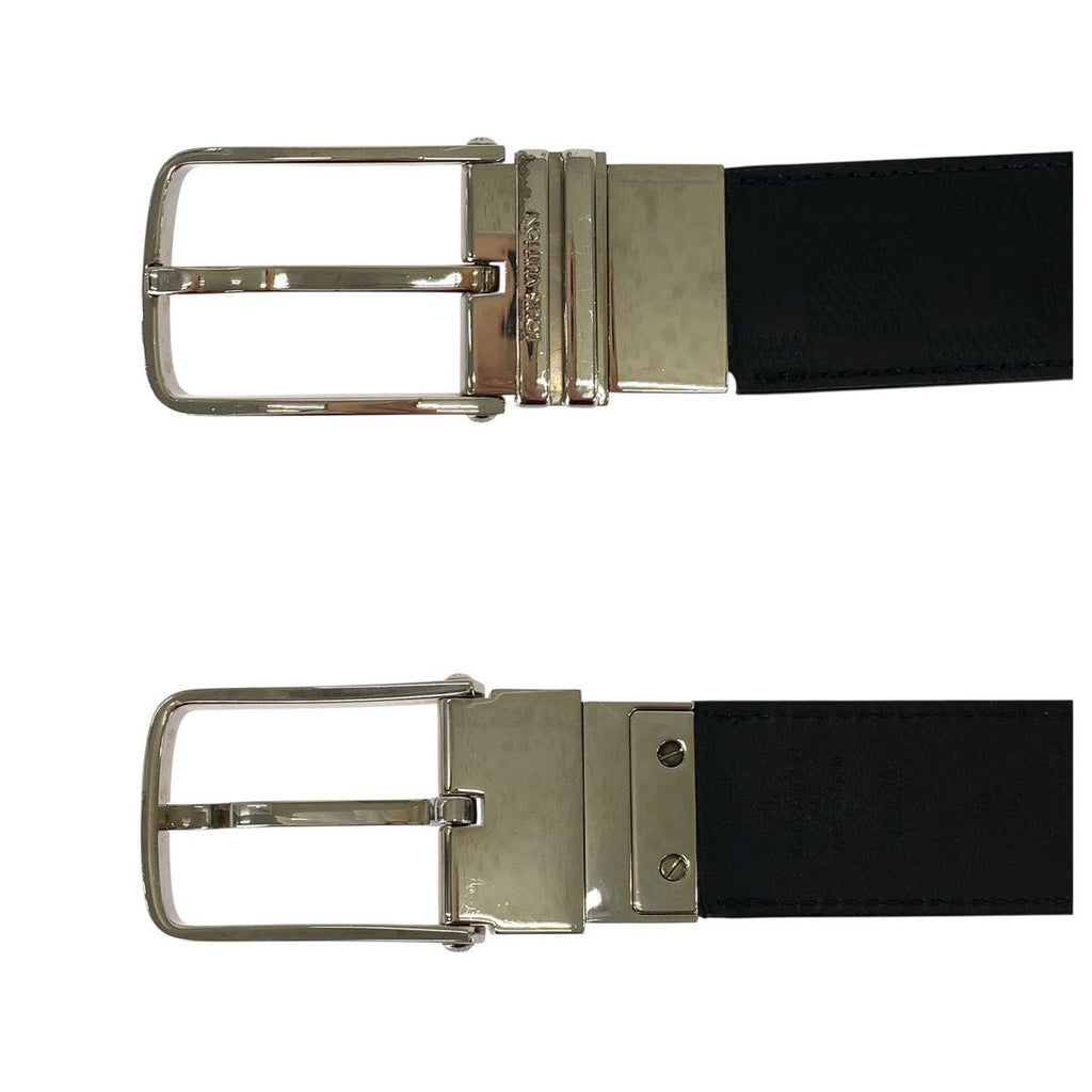 Louis Vuitton Damier Infini Boston Belt 36 Inches Black