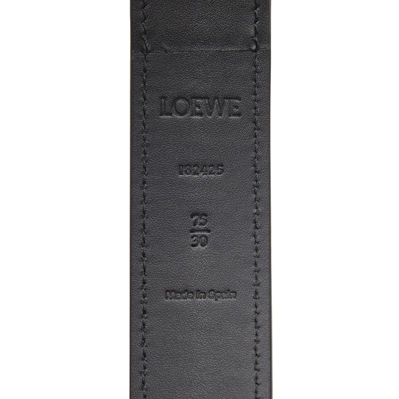 Loewe Belt Black Leather
