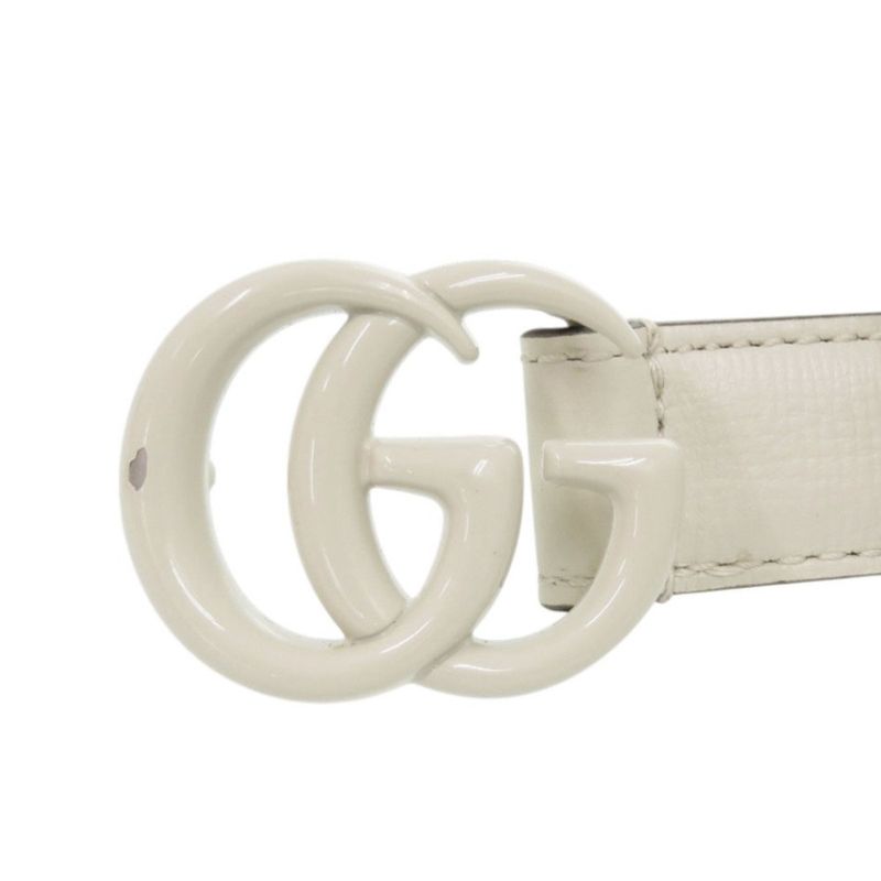 Gucci Double Leather 75 30 White