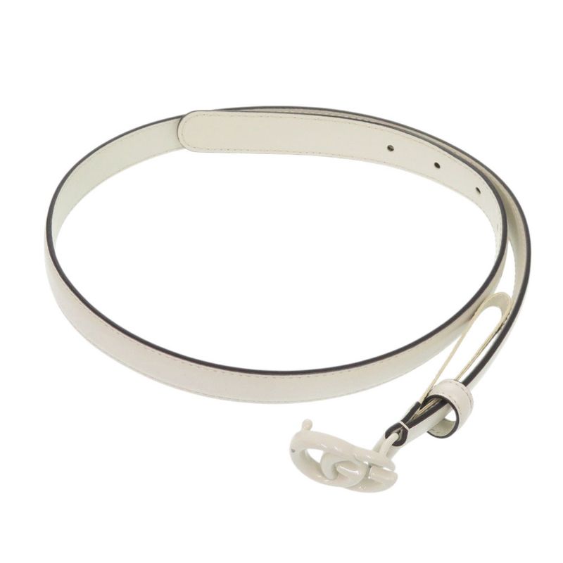 Gucci Double Leather 75 30 White