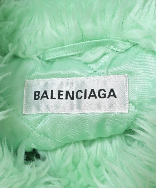 Balenciaga Coat Polyester Green