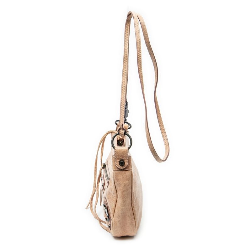 Balenciaga Classic Hip Crossbody Pink Dayless Scalfskin Leather