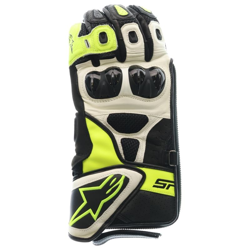 Balenciaga Alpinestars Leather Glove Zip Pouch