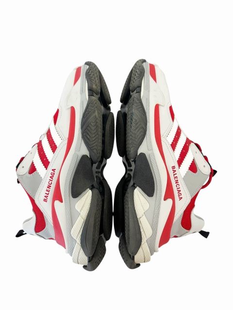 Balenciaga Adidas Triple S Sneakers Gray