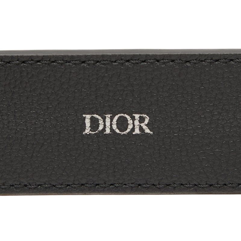 Dior Gravity Belt 95 Black Leather