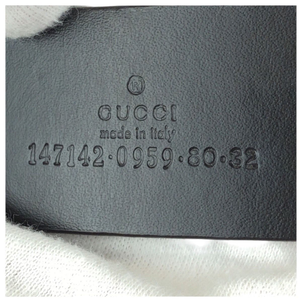 Gucci Sherry GG Pattern Leather Green Red