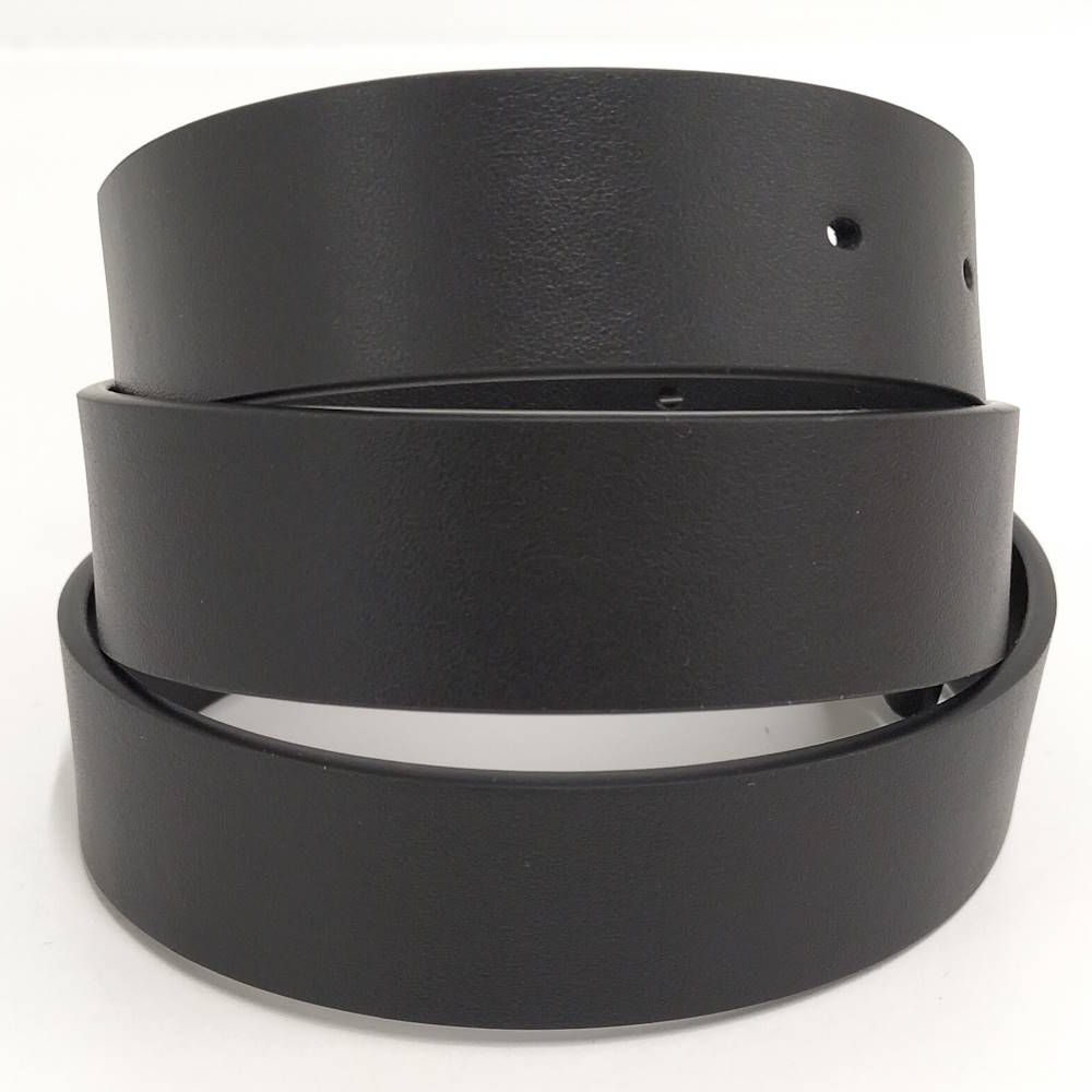 Dior Belt Logo Rhinestone Leather Black List 75
