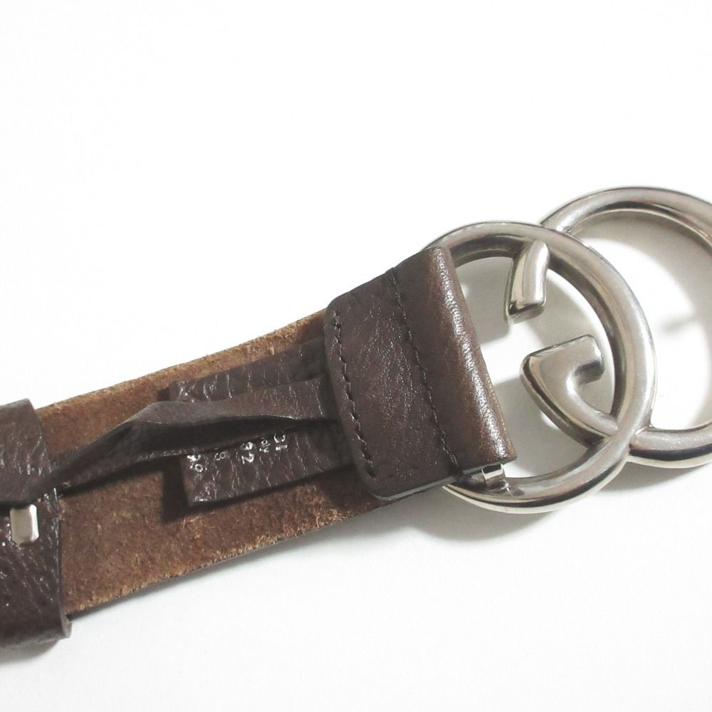 Gucci GG Marmont Leather Belt Brown