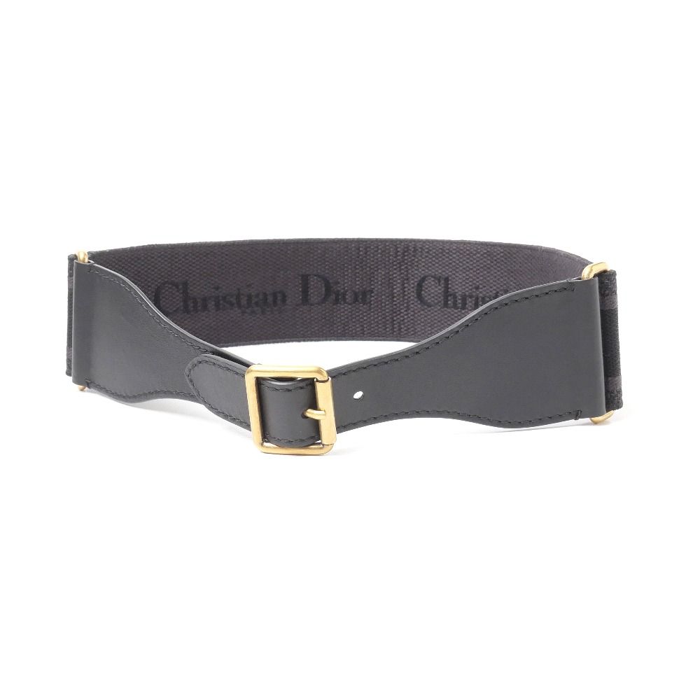 Dior Belt 75 Logo Embroidery