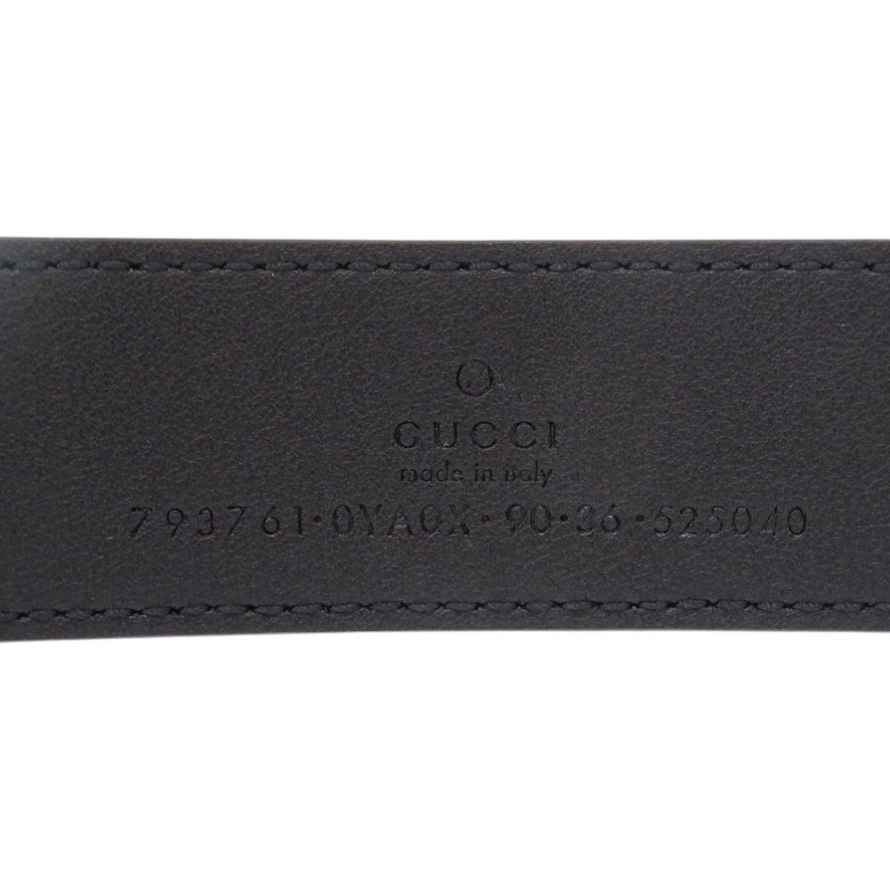Gucci Leather Black Belt