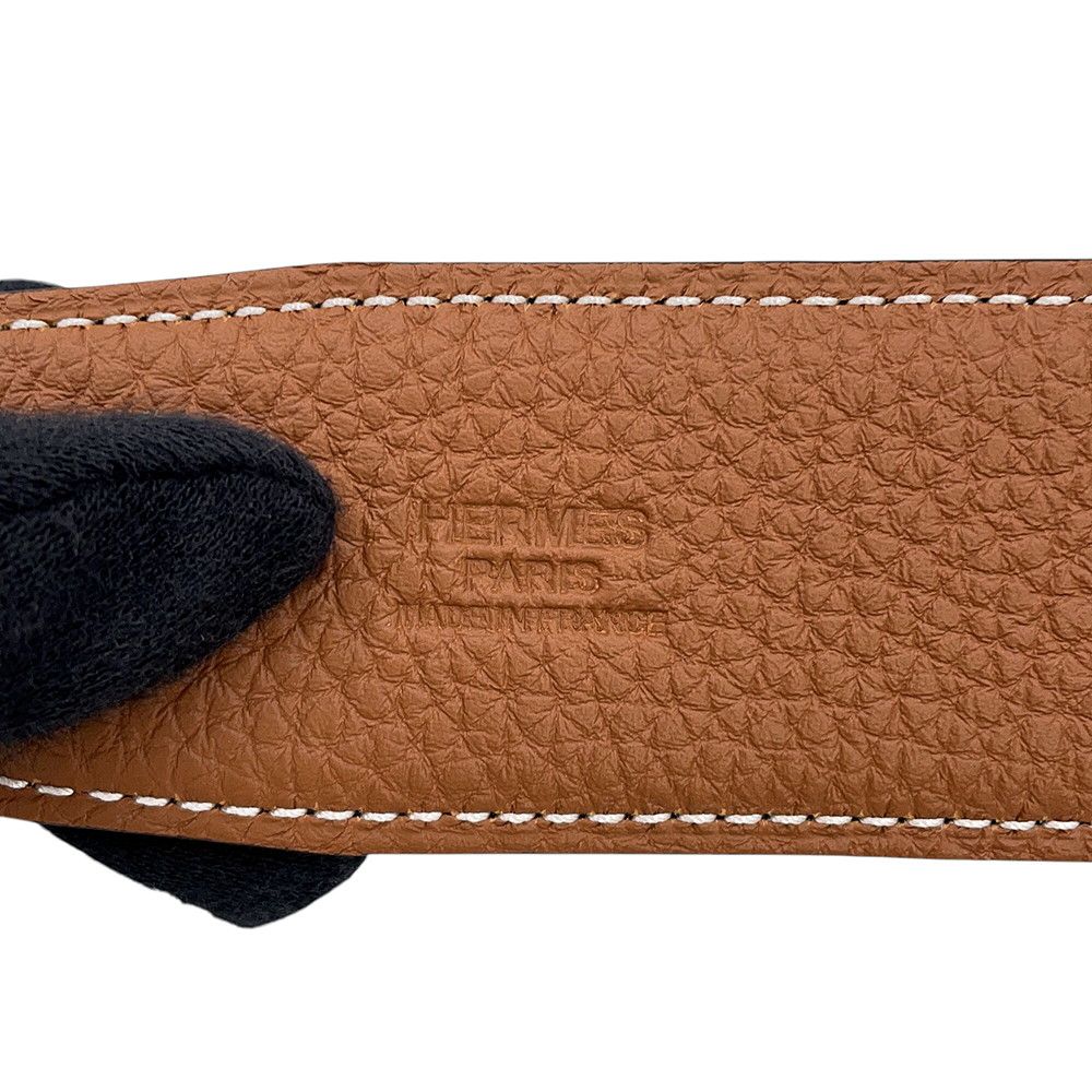 Hermes Belt Constance Reversible 100 Black Gold Togo Box Calf