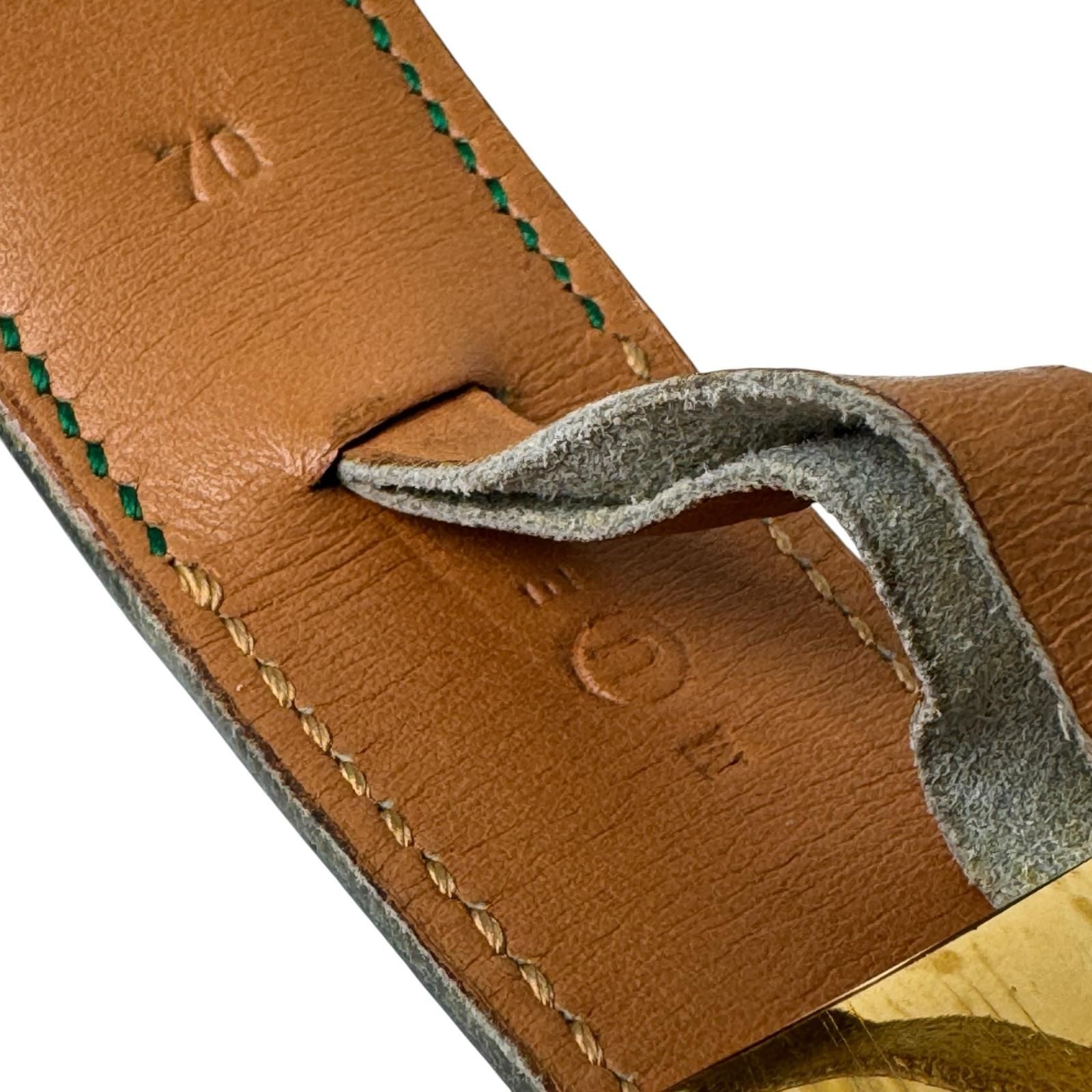 Hermes Horse Shoe Belt Horseshoe GD 70 Vintage