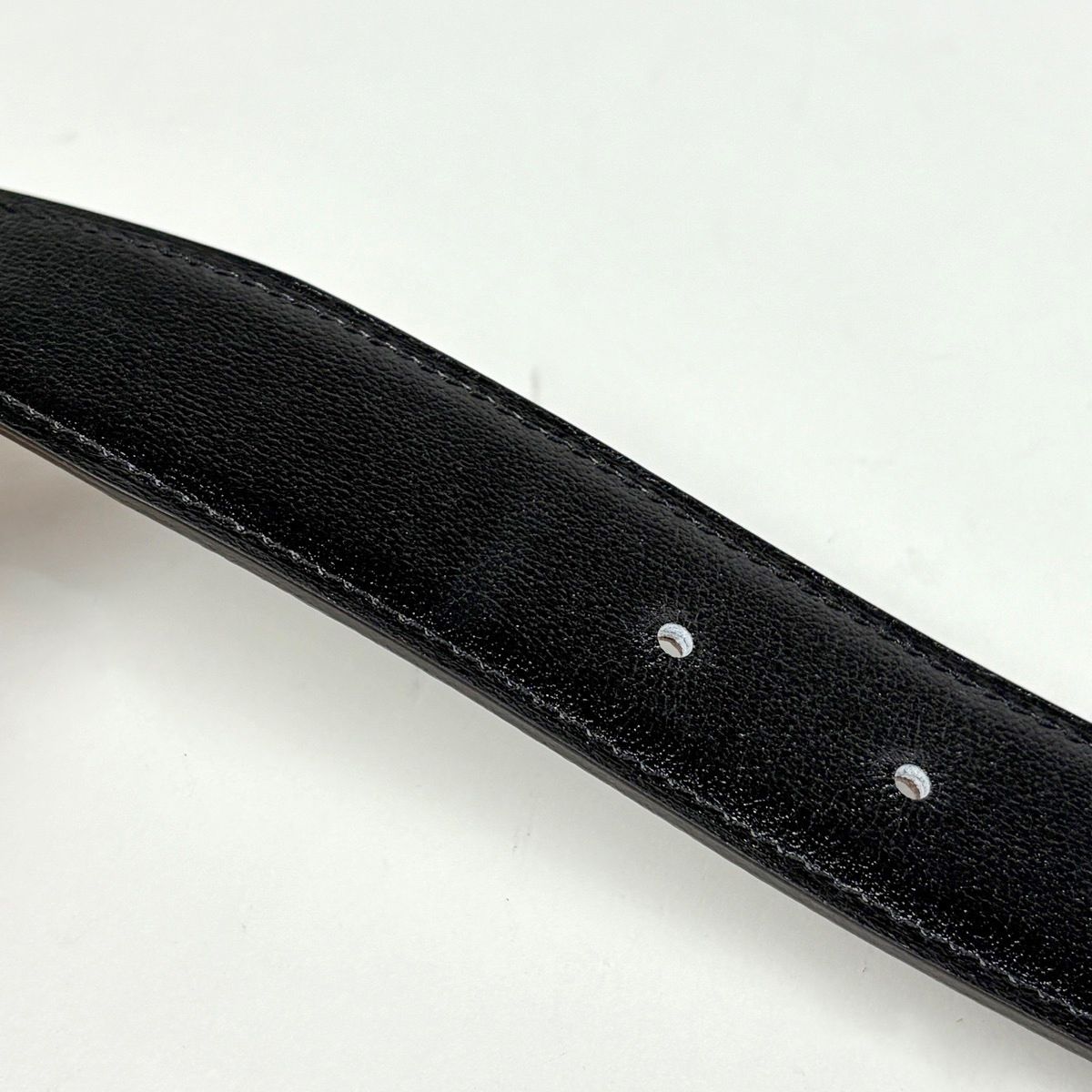 Hermes Constance Reversible Belt Leather Black Brown