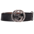 Gucci Interlocking Leather Belt 85