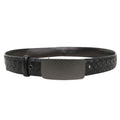 Bottega Veneta Leather Belt Buckle 90 Black
