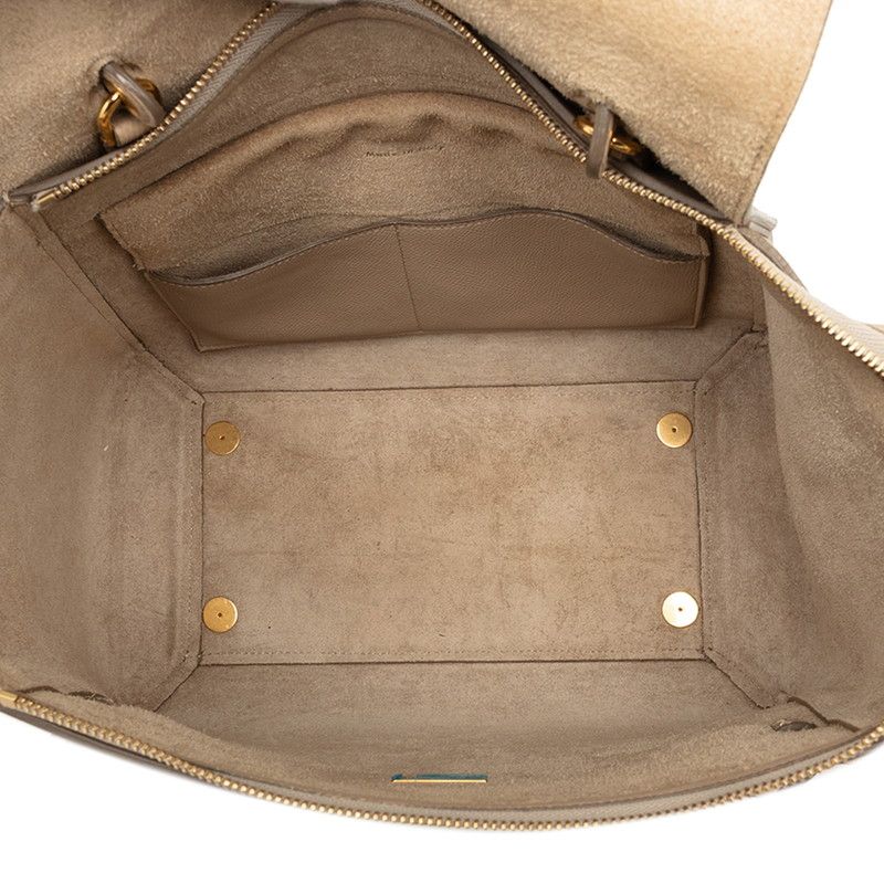 Celine Belt Bag 2-Way Beige Leather