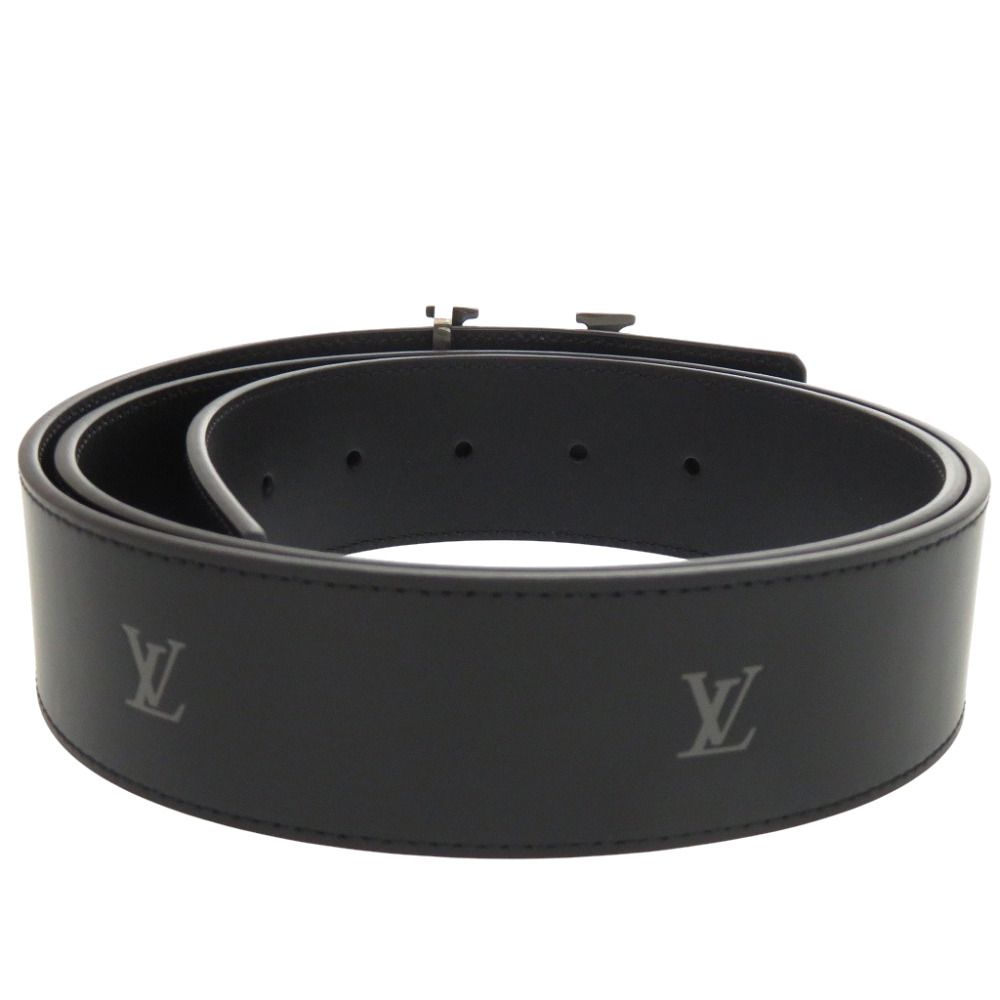 Louis Vuitton LV Initial Reversible Leather Black Belt