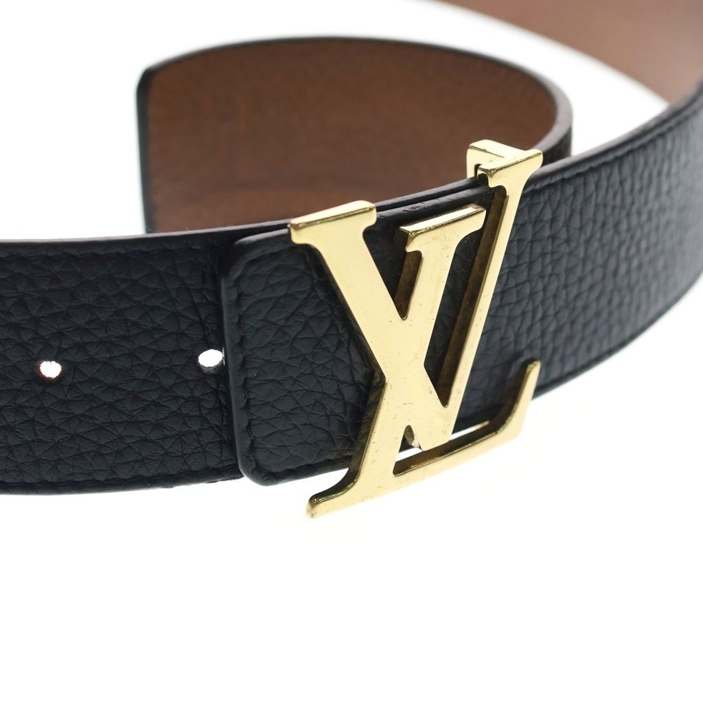 Louis Vuitton LV Initial Ceinture Reversible Leather 40 Black Brown Belt