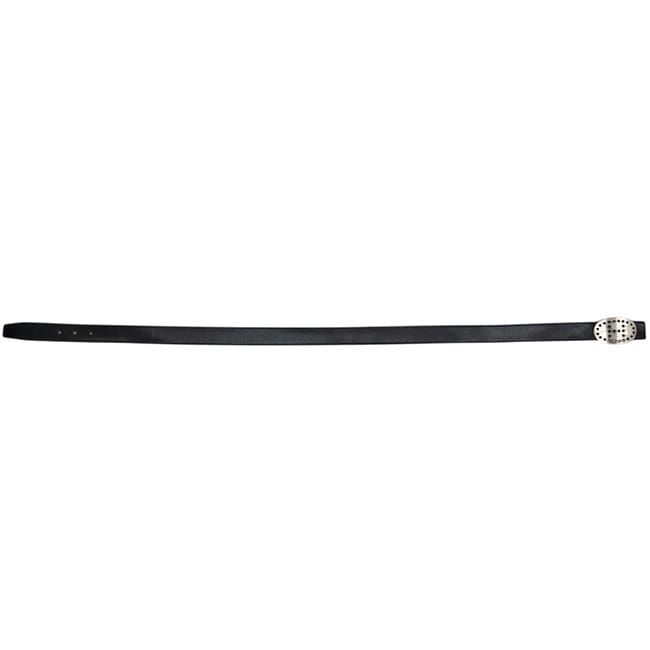 Hermes Belt Black Brown Evelyne Waist 94 30 Box Calf Togo Perforated Logo Buckle