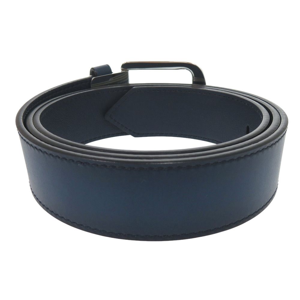 Louis Vuitton Ceinture Legacy Leather Blue Belt