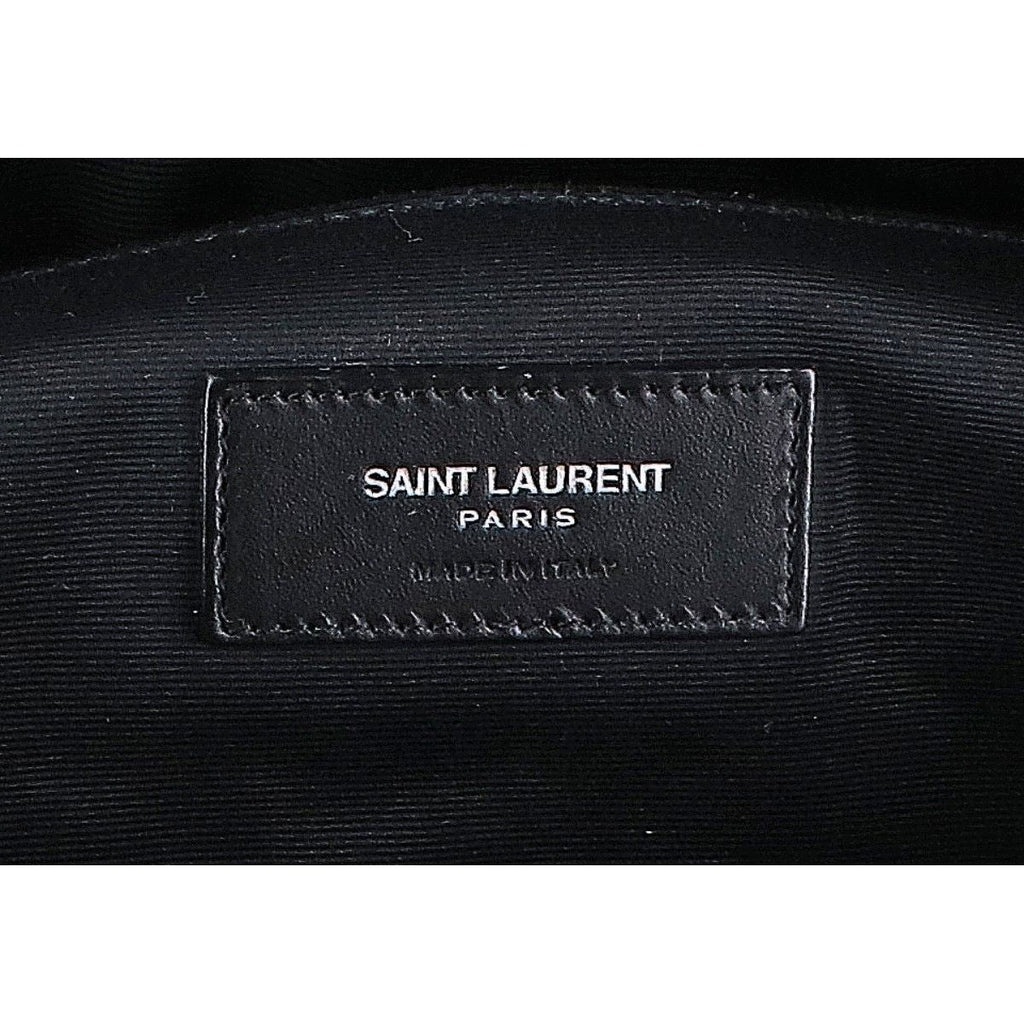Saint Laurent Paris Canvas Leather Belt Bag